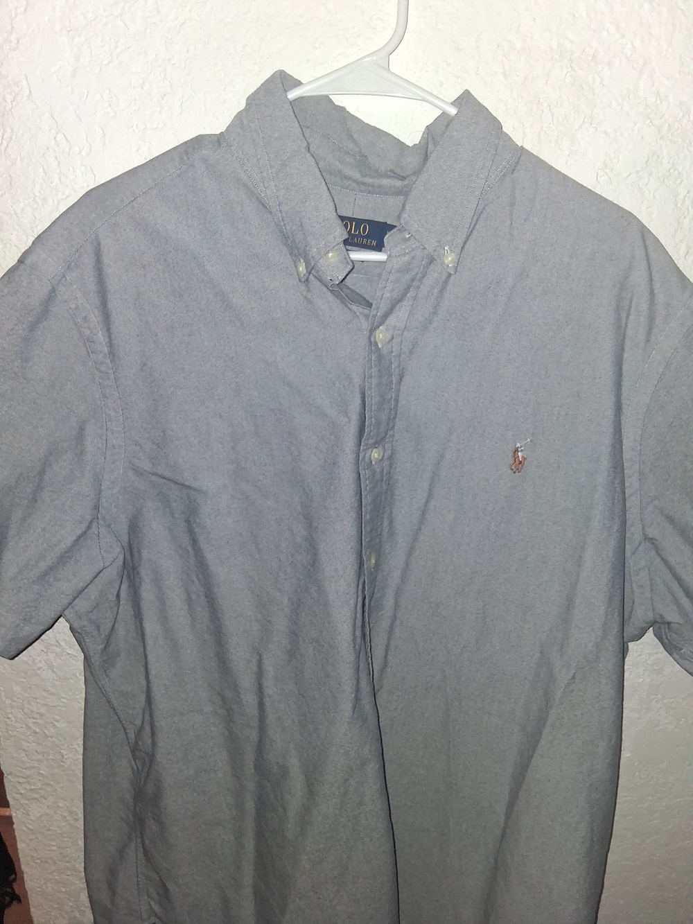 Polo by Ralph Lauren Men's Light Blue Button-Down Oxford Shirt